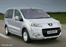 کسانی که. ویژگی های Peugeot شریک Minivan از سال 2008